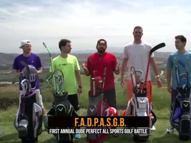 All Sports Golf Battle - Dude Perfect