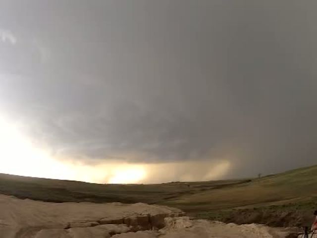 Storm supercell in Texas