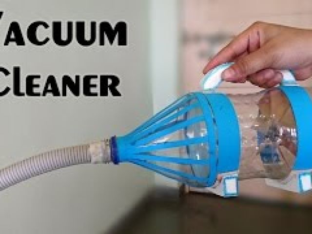 How to Make a Vacuum Cleaner using bottle - Easy Way