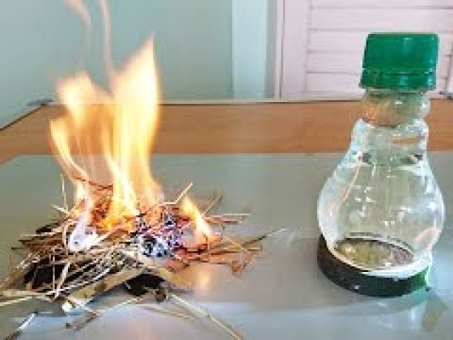 How to Make a Fire using light bulb