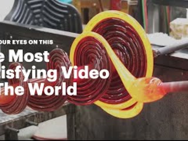 The Most Satisfying Video In The World (Glass Spiral)