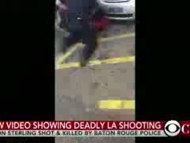 New video released of Alton Sterling shooting
