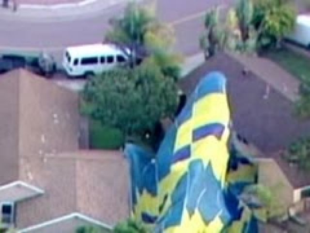 Hot Air Balloon Wedding Crash Caught on Tape in San Diego