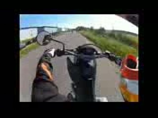 Motorcycle Crashes Caught on Camera