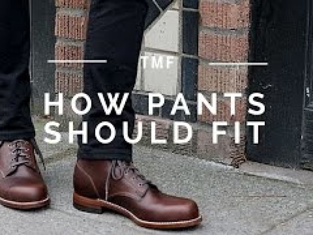 DIY, How To Slim & Shorten Suit Trousers