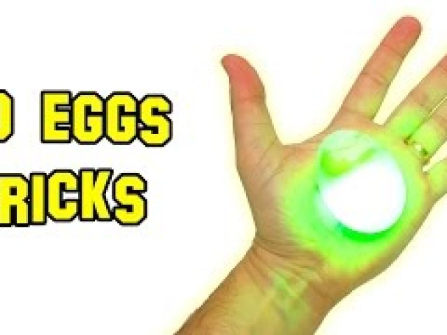 Top 10 BEST Tricks With Eggs