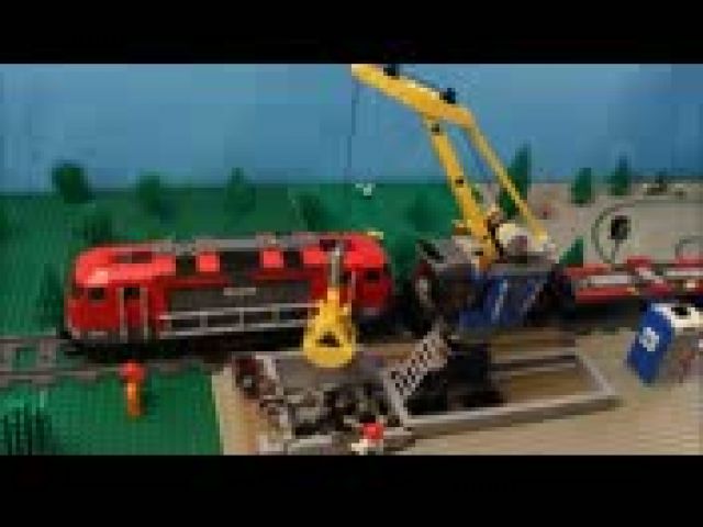 LEGO Portable Toilet - Stop Motion Video