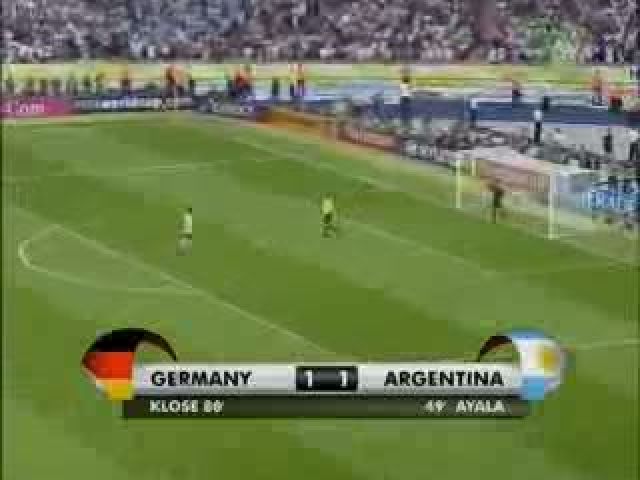 Germany vs Argentina