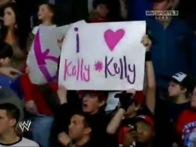 Kelly Kelly & Eve Torres vs Bella Twins- WWE RAW 01-02-12