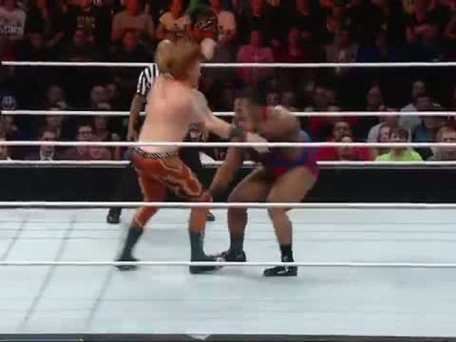Big E vs. Heath Slater- WWE Superstars