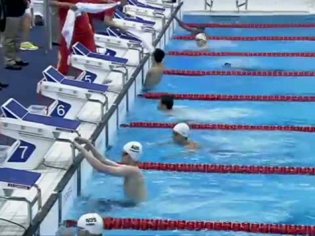 Swimming Men's 100m Backstroke - S6 Final - London 2012 Paralympic Games