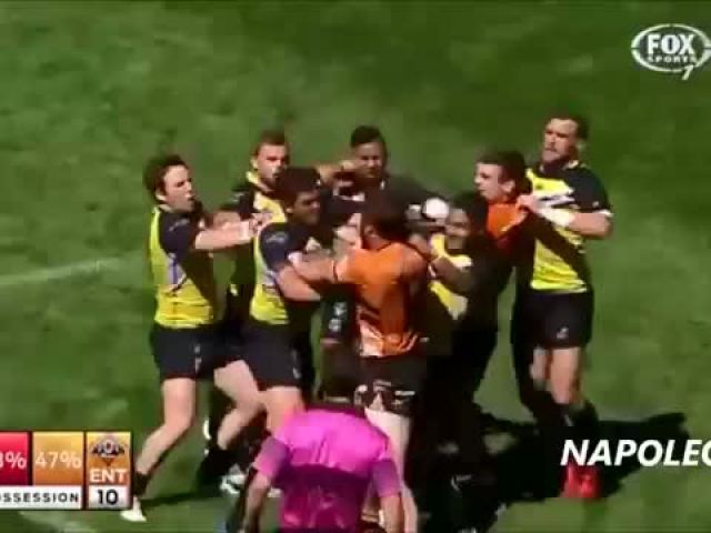 Rugby Fights of 2014 - Brawl and Fights HD