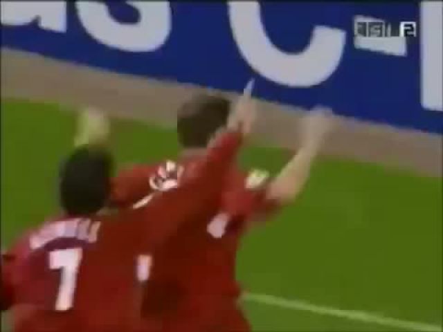 Steven Gerrard Goal vs Olympiakos