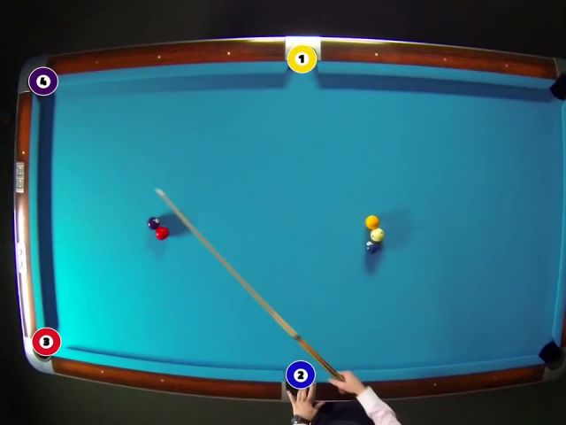 Billiards Tutorial - The 4-IN-1 SHOT