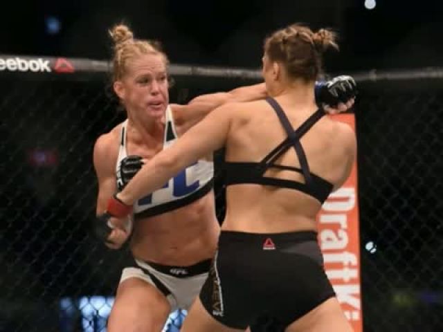 Ronda Rousey vs Holly Holm Full Match Highlights