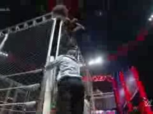 John Cena vs. Seth Rollins - WWE Steel Cage Match