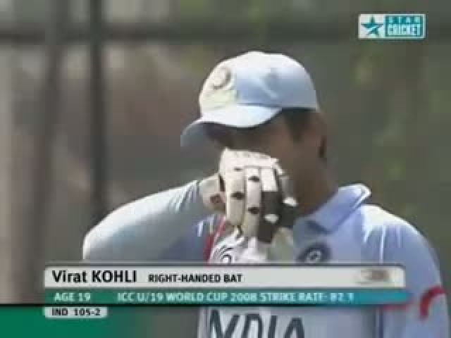 6 6 6 6 6 6 Sixes By Virat Kohli in an OVER U19 World cup