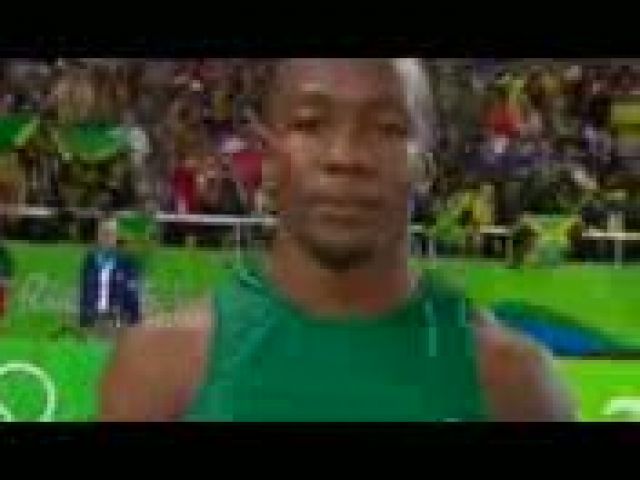Usain Bolt in 100m Final - Olympics Rio 2016