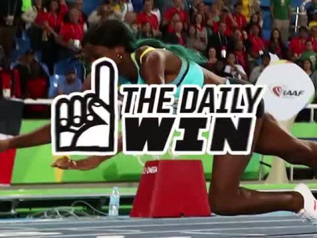 Shaunae Miller's dive wins Gold in 400m final Rio Olympics 2016