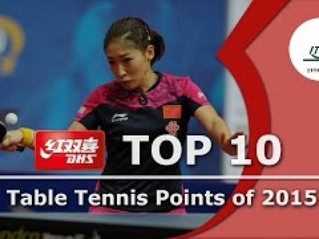 Top 10 Table Tennis Points