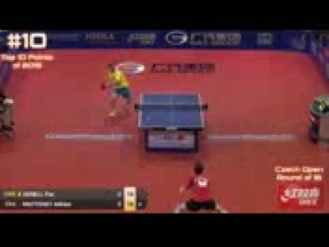 Top 10 Table Tennis Points