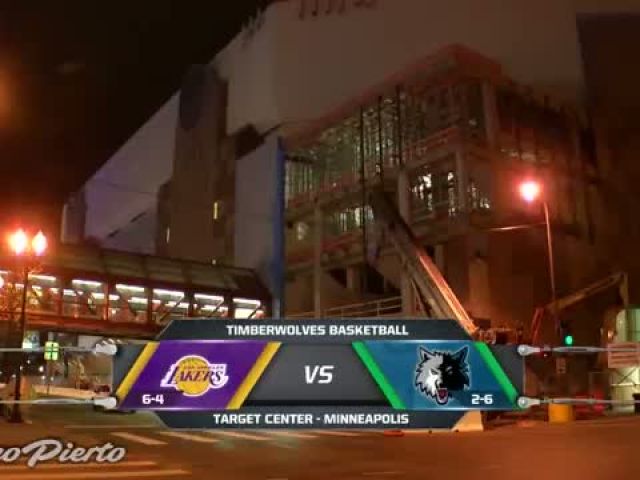 LA Lakers vs Minnesota Timberwolves