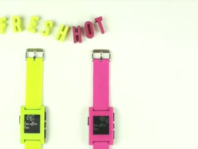 NEW Limited Edition Pebble Smart Watch Colors