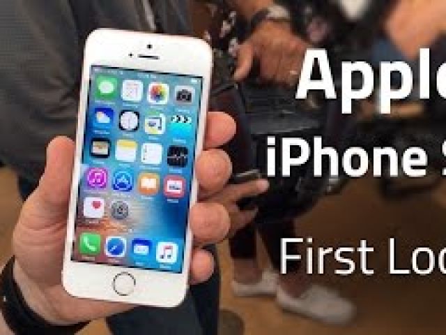 Apple iPhone SE First Look