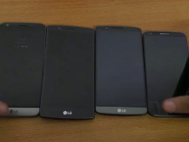 LG G5 vs G4 vs G3 vs G2 - Speed Test