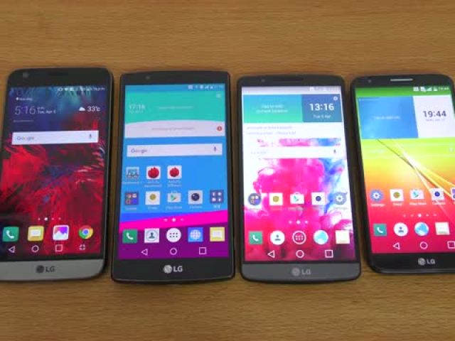LG G5 vs G4 vs G3 vs G2 - Review