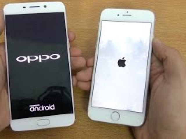 Oppo F1 Plus vs iPhone 6 - Speed Test! (4K)