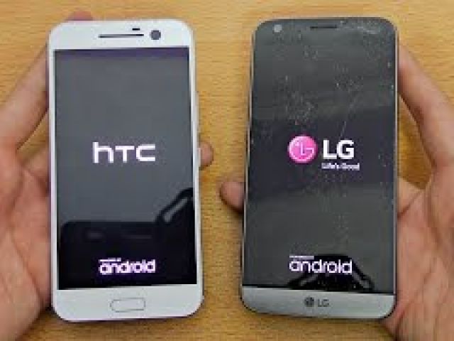 HTC 10 vs LG G5 - Speed Test! (4K)