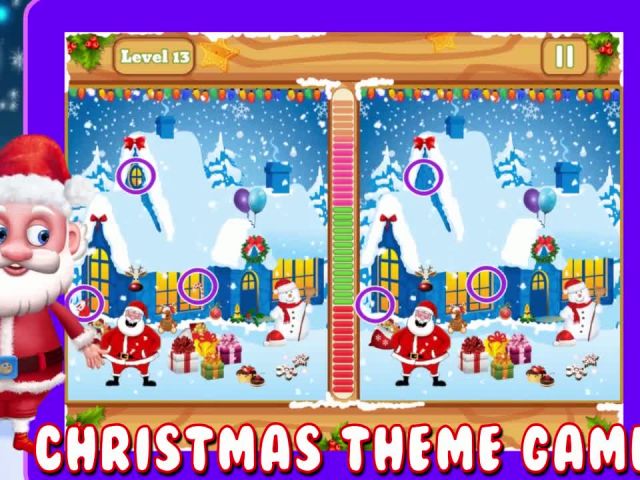Santa Spot The Differences - iOS-Android Gameplay Trailer By Gameiva
