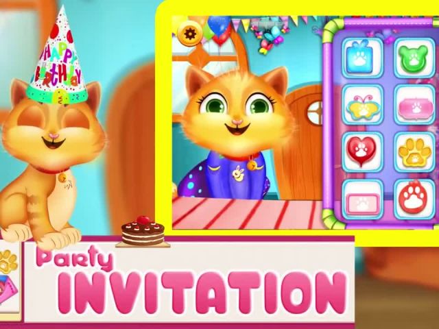 Kitty Birthday Party - iOS-Android Gameplay Trailer By Gameiva