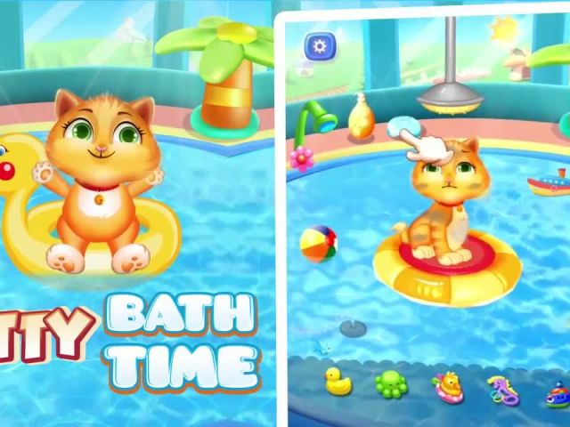 Kitty Care And Salon - iOS-Android Gameplay Trailer By Gameiva