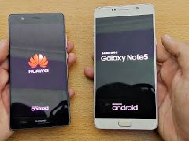 Huawei P9 vs Samsung Galaxy Note 5 - Speed Test!