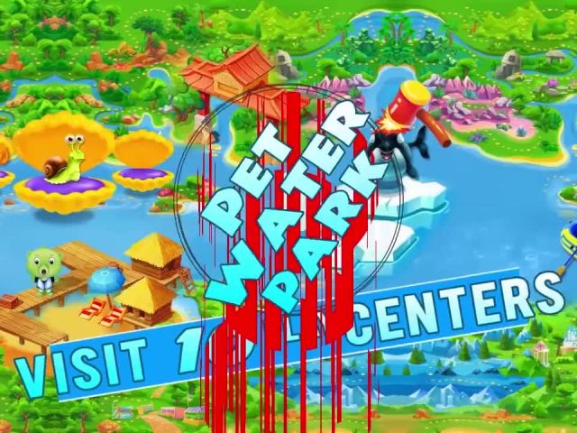 Pet Water Park iOS Android Gameplay Trailer By GameiMax