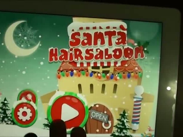 Santa Hair Salon - Kids Games Free (iPhone Gameplay Video) by Arth I-Soft