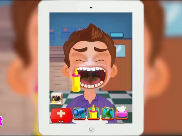 Tonsils Doctor - Kids Game (Gameplay Video) by Arth I-Soft (480p)