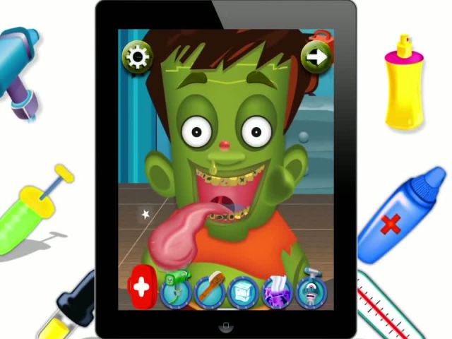 Zombie Tongue Doctor - Kids Game (Gameplay Video) by Arth I-Soft