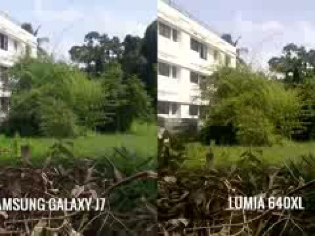 Samsung Galaxy J7 vs Lumia 640XL- Camera Comparison