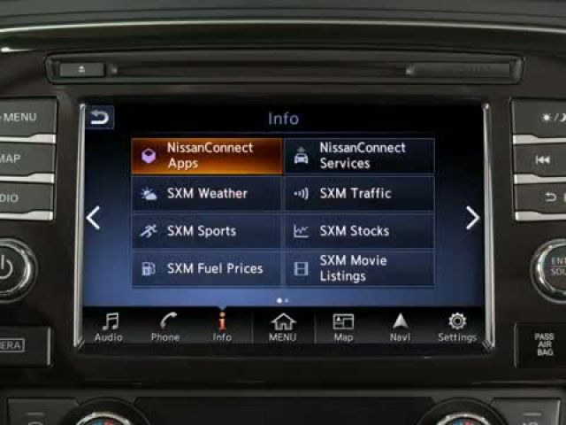 2016 Nissan Maxima - NissanConnectSM Mobile Apps (if so equipped)