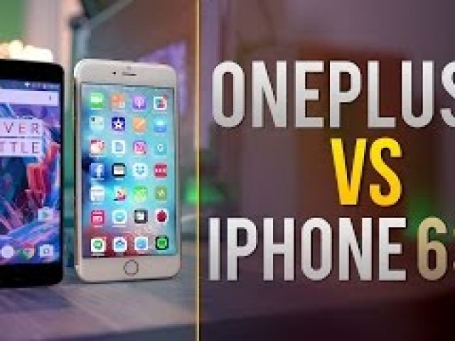 OnePlus 3 vs iPhone 6s Review!