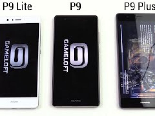 Huawei P9 Plus vs Huawei P9 vs P9 Lite Speed Test