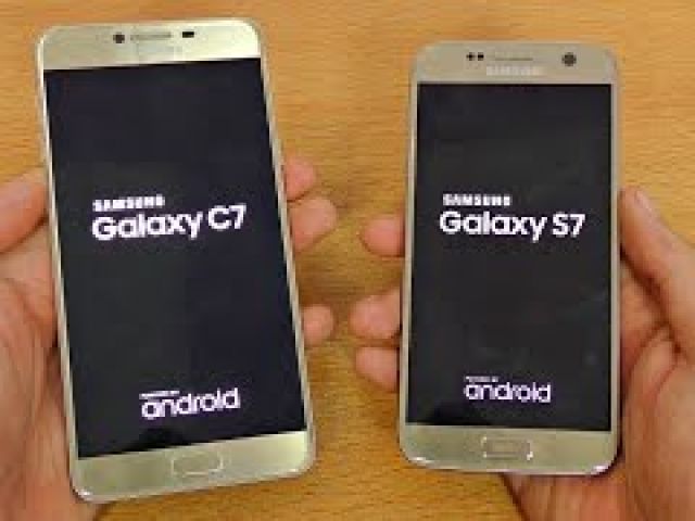 Samsung Galaxy C7 vs Galaxy S7 - Speed Test!