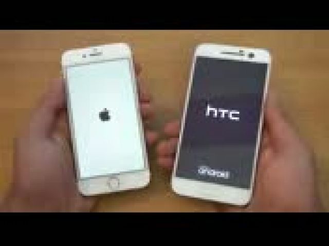iPhone 7 vs HTC 10 - Speed Test!