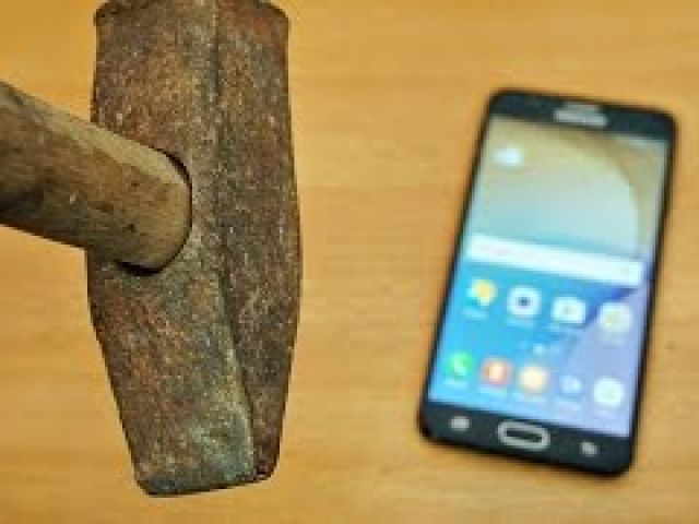 Samsung Galaxy J7 Prime Hammer & Knife Test!