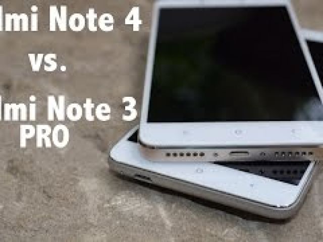 Xiaomi Redmi Note 4 vs. Xiaomi Redmi Note 3 PRO
