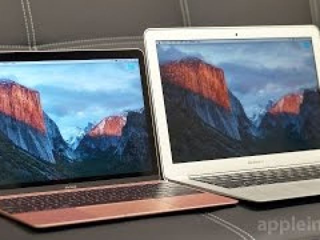 Apple 2016 MacBook vs. 2015 13 Inch MacBook Air