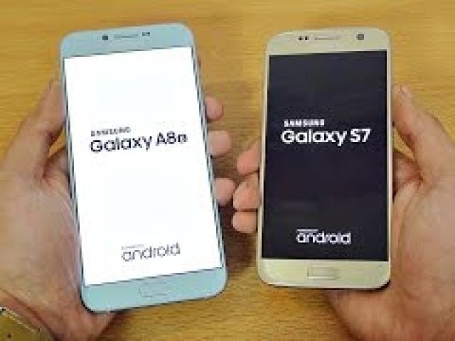 Samsung Galaxy A8 (2016) vs Galaxy S7 - Speed Test!